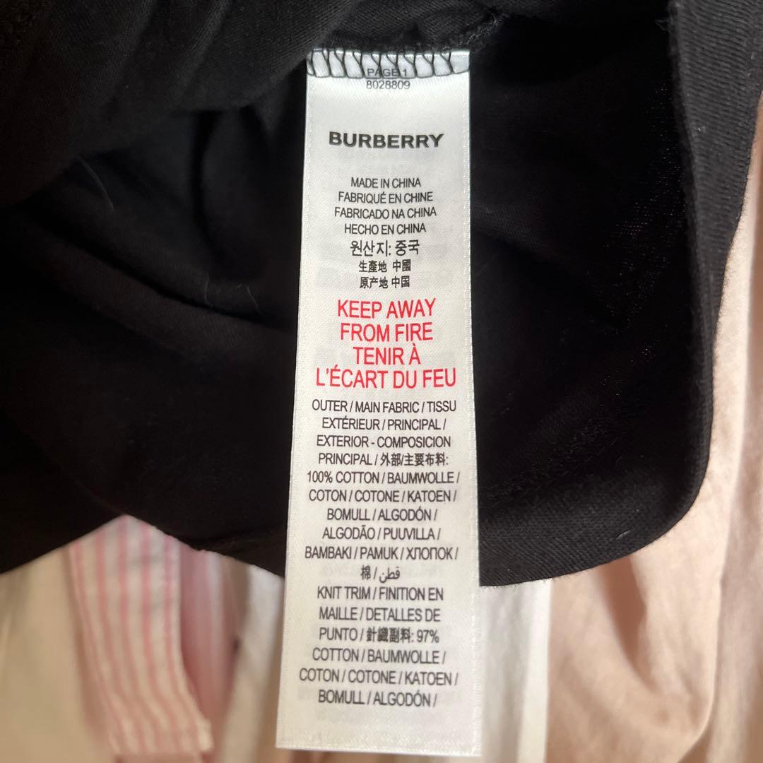 BURBERRY　バーバリー　ロゴtシャツ 12Y