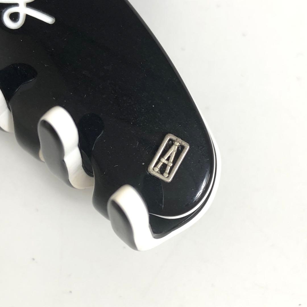 ★1E431 アレクサンドル ドゥ パリ ヘアアクセ クリップ ブラック 黒