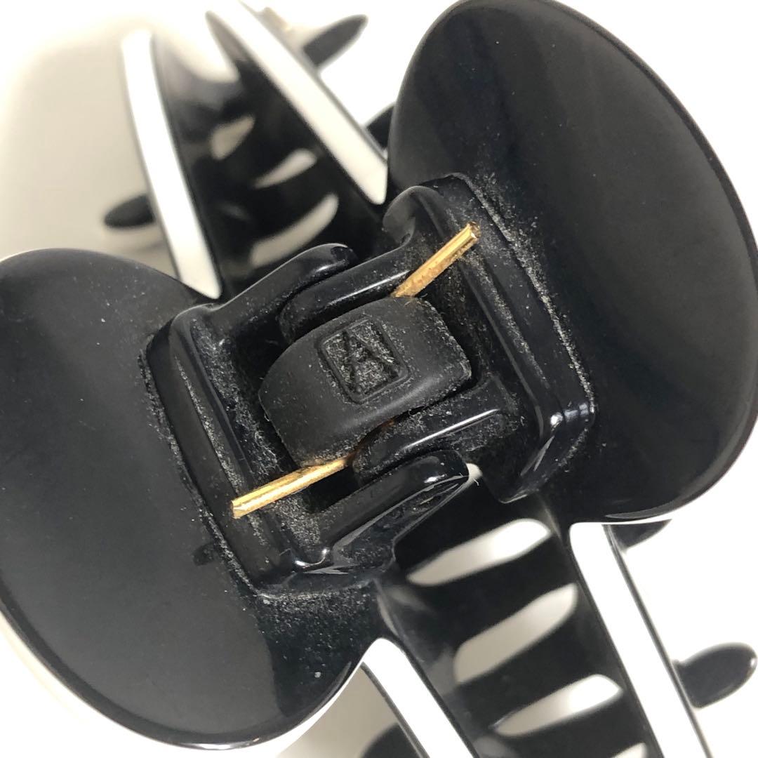 ★1E431 アレクサンドル ドゥ パリ ヘアアクセ クリップ ブラック 黒