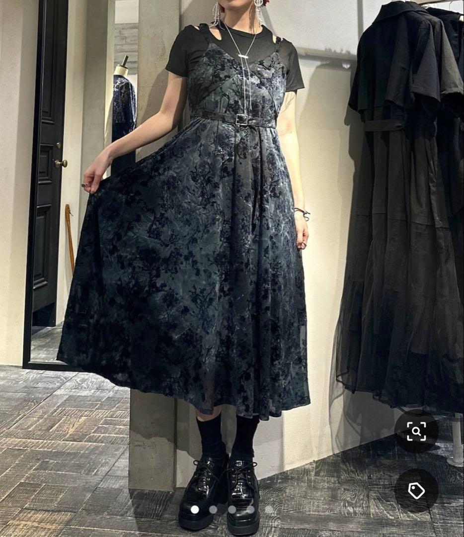 【新品タグ付】HARE オパールシアーキャミワンピース