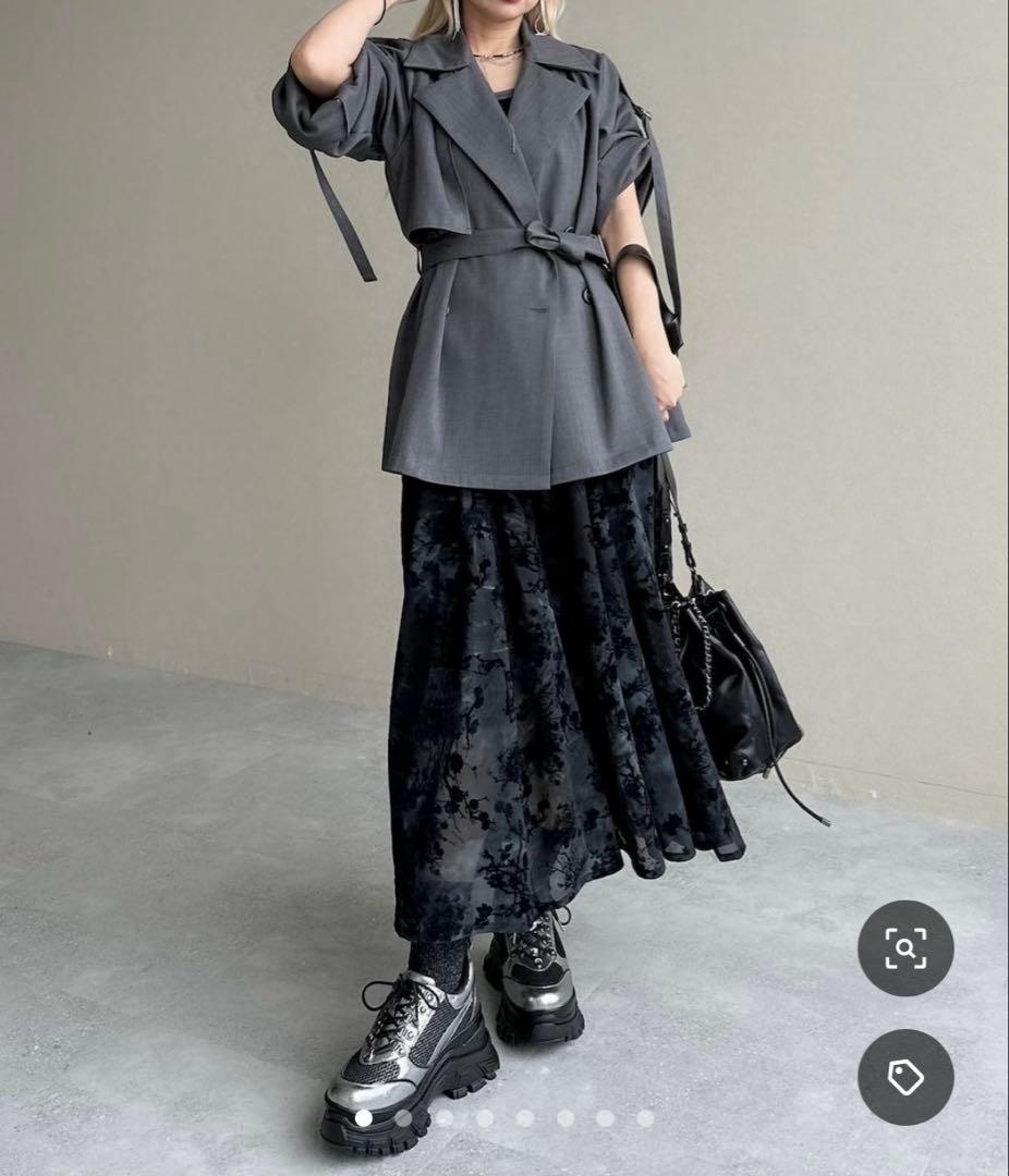 【新品タグ付】HARE オパールシアーキャミワンピース