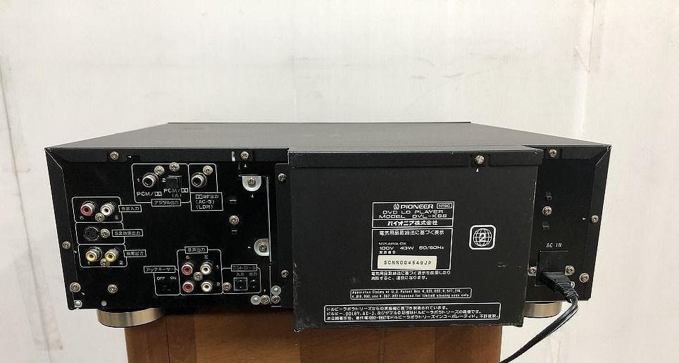Pioneer DVD/LDコンパチブルプレーヤー カラオケ対応 DVL-K88