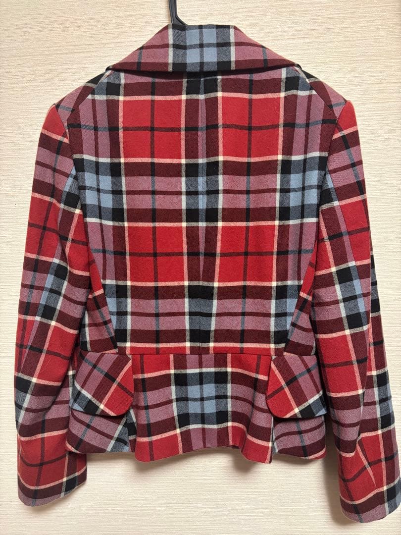 VivienneWestwood ラブジャケット チェック