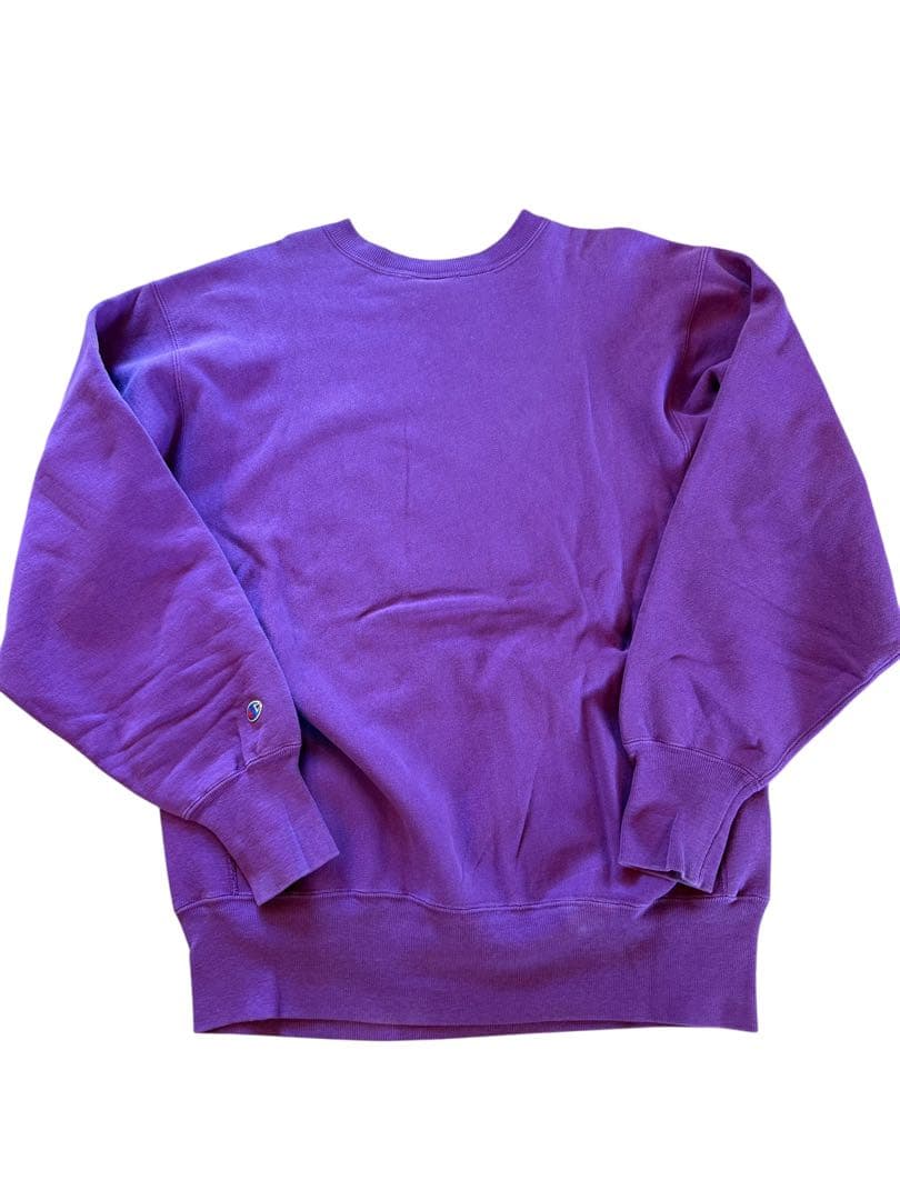チャンピオン　リバースウィーブ　90s パープル XL USA製
