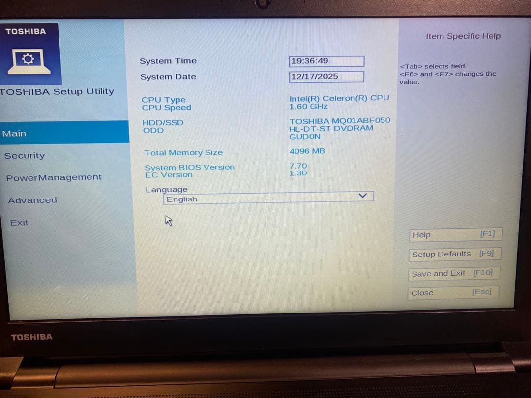 ノートパソコン　3台　HDD無し