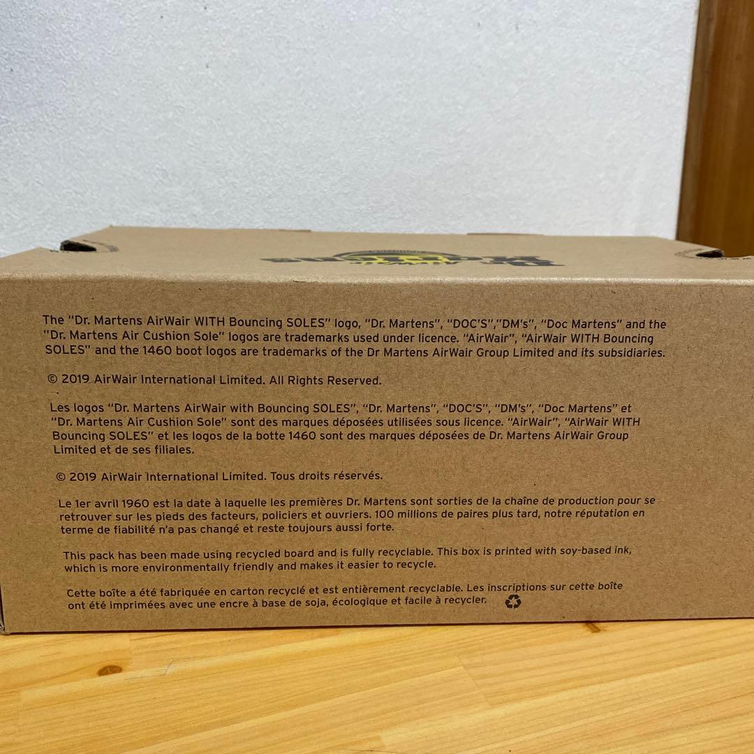 【Dr.Martens】 POLLEY Tバーシューズ ブラック 24㎝