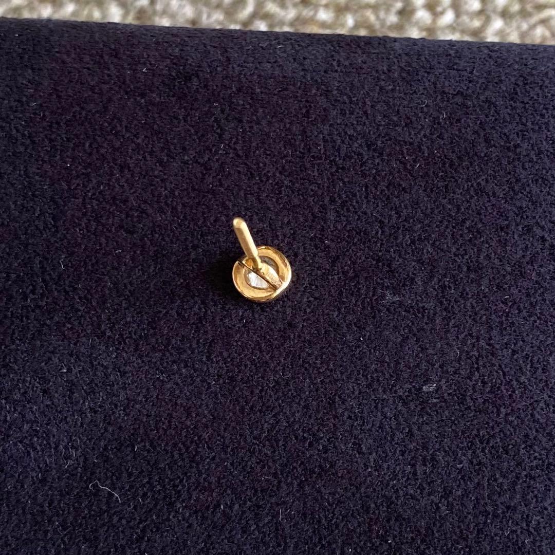 ティファニー TIFFANY 片側ダイヤモンドピアス 0.3カラット以上