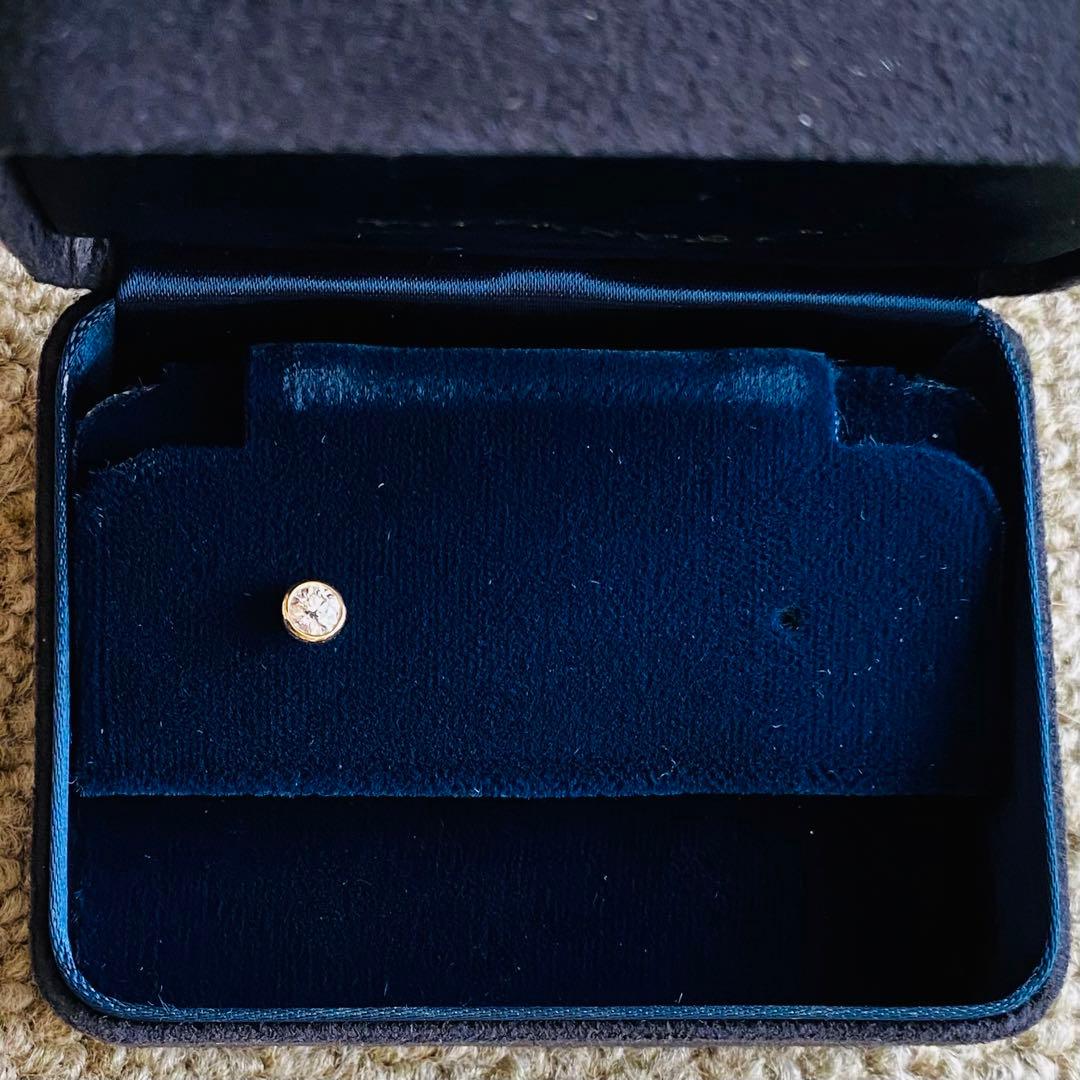 ティファニー TIFFANY 片側ダイヤモンドピアス 0.3カラット以上