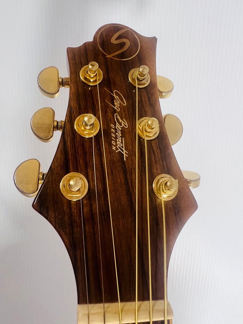 希少 GREG BENNETT OM-15CE / LH レフティ アコギ