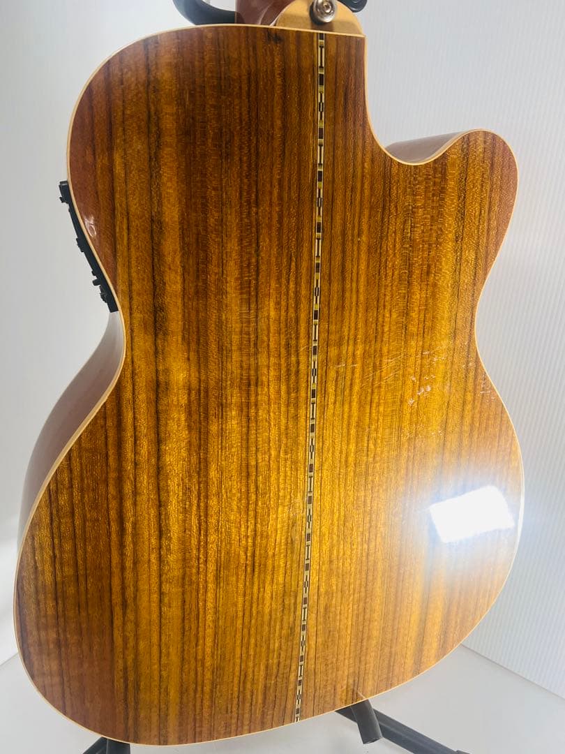 希少 GREG BENNETT OM-15CE / LH レフティ アコギ