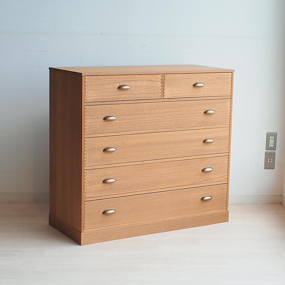 株式会社マーゼルン 総桐チェスト クローバー 100cm オイル仕上げ