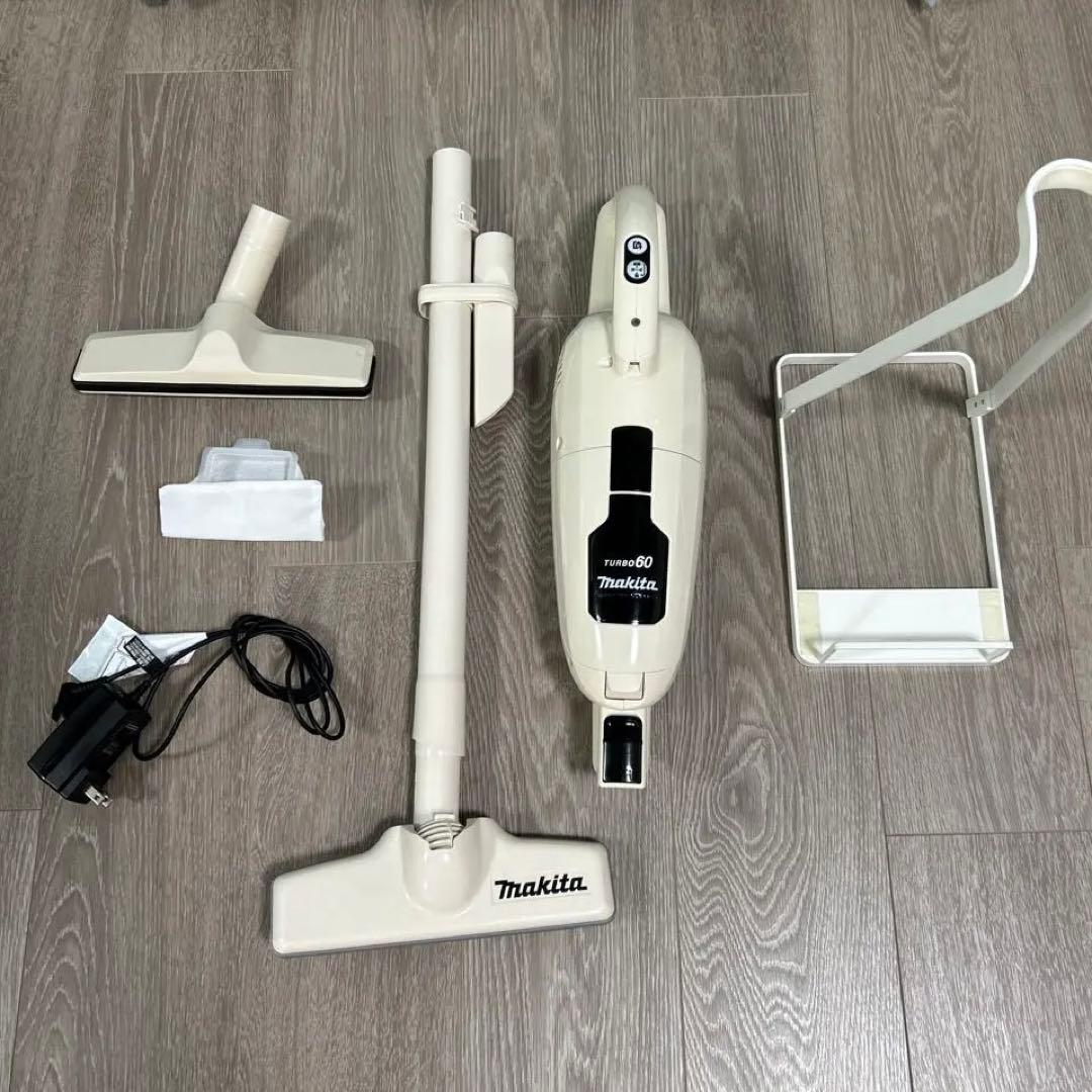 Makita スティッククリーナー TURBO 60 & 山崎実業スタンド付き