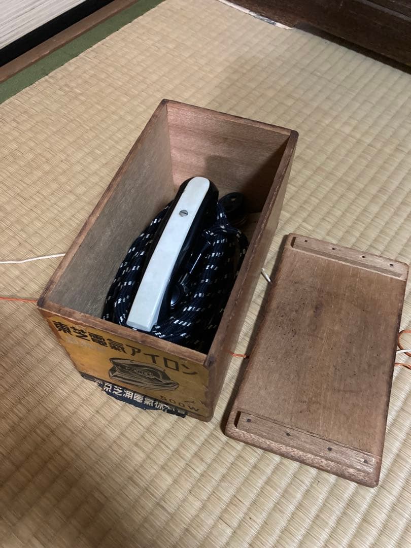 【東京芝浦電気】電気アイロン　アンティーク