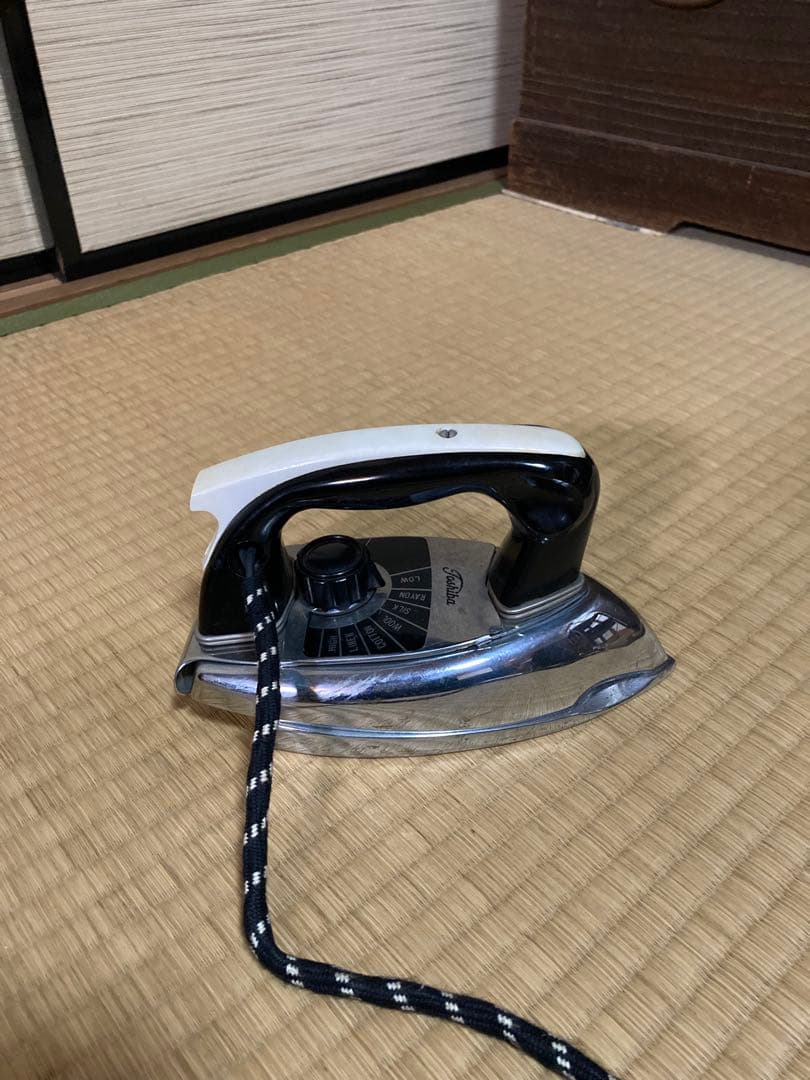 【東京芝浦電気】電気アイロン　アンティーク