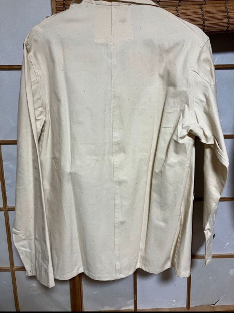 50s〜60s デッドストック！　カバーオール オフホワイト　アイボリー　生成り