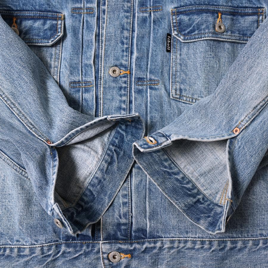 中古｜Schott｜16oz 2ND DENIM JACKET｜ヴィンテージ加工