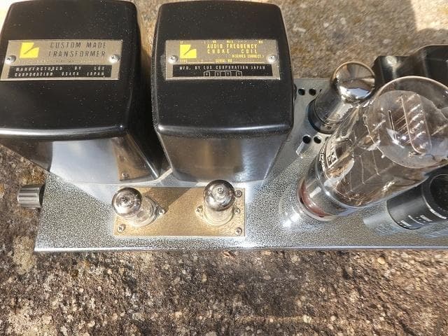 【動作品】真空管アンプ　PX25　シングルモノラル　2台セット