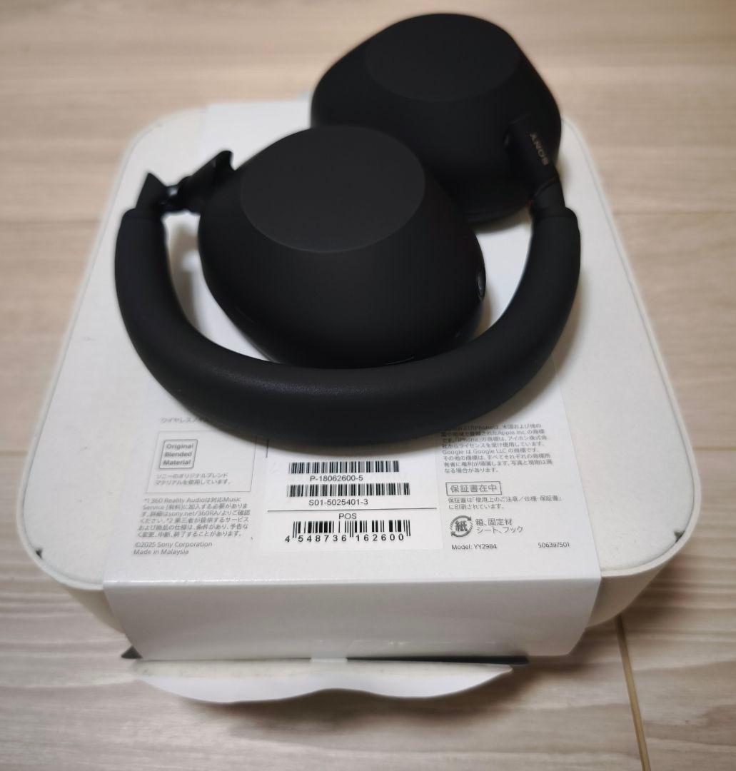 【ほぼ未使用】SONY WH-1000XM6 ブラック