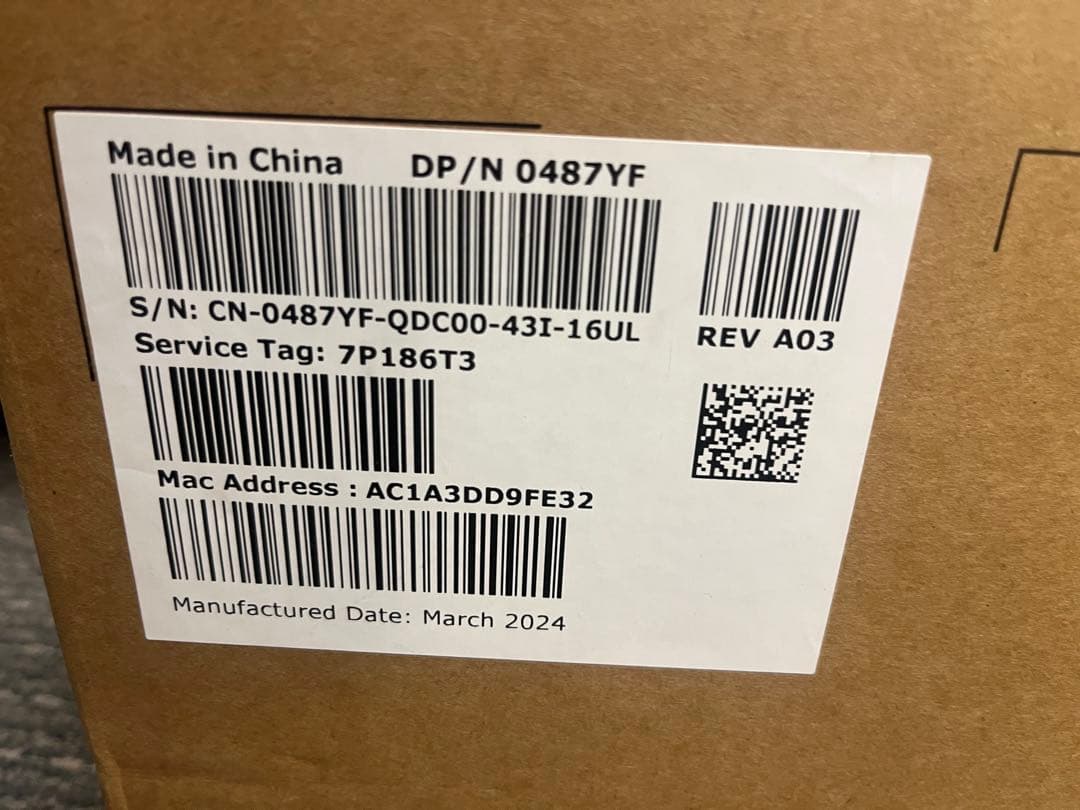 【美品】【箱梱包有】Dell 34曲面USB-Cハブモニター P3424WE