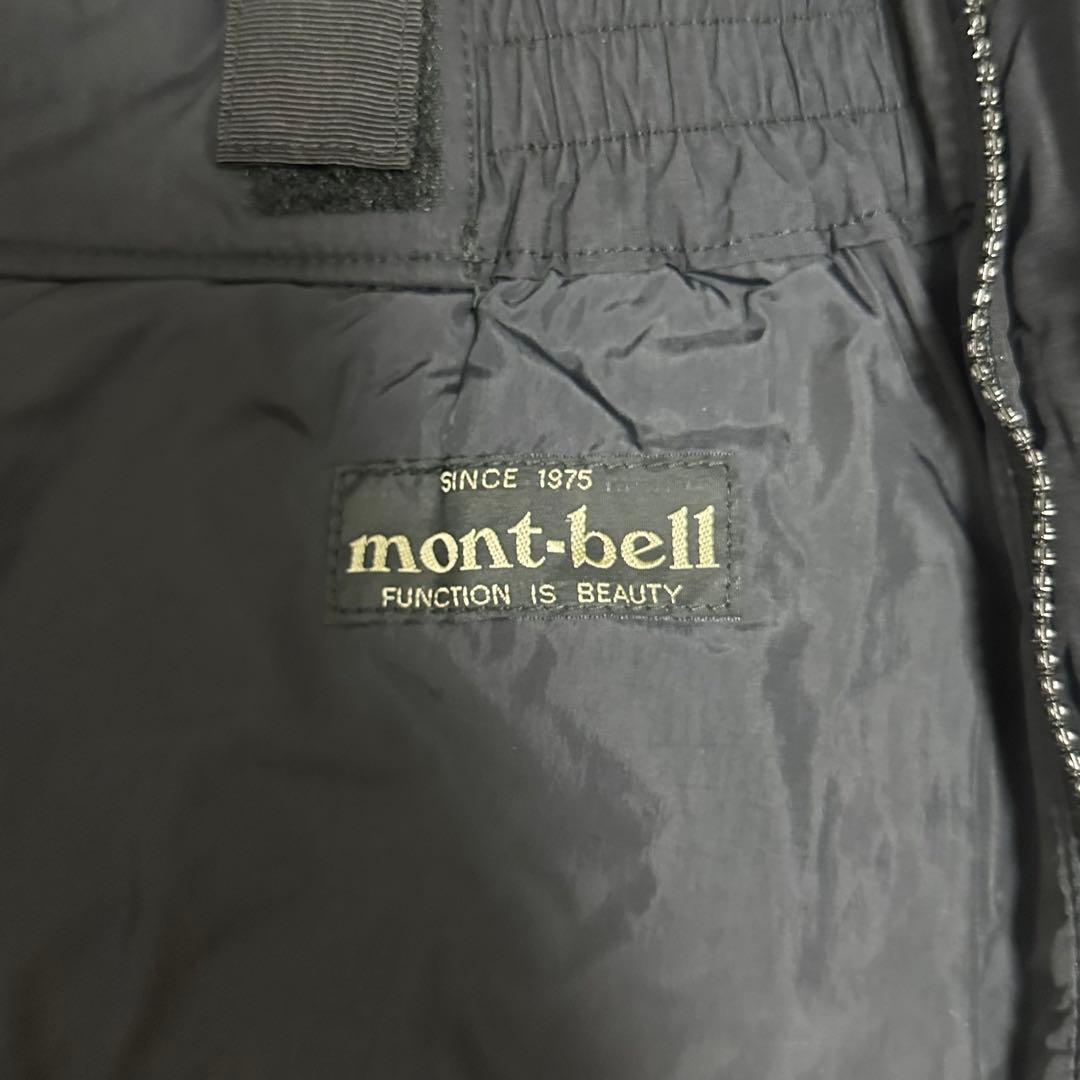 【超人気◎】mont-bell　ビブパンツ　中綿　サスペンダー付き　完売モデル◎