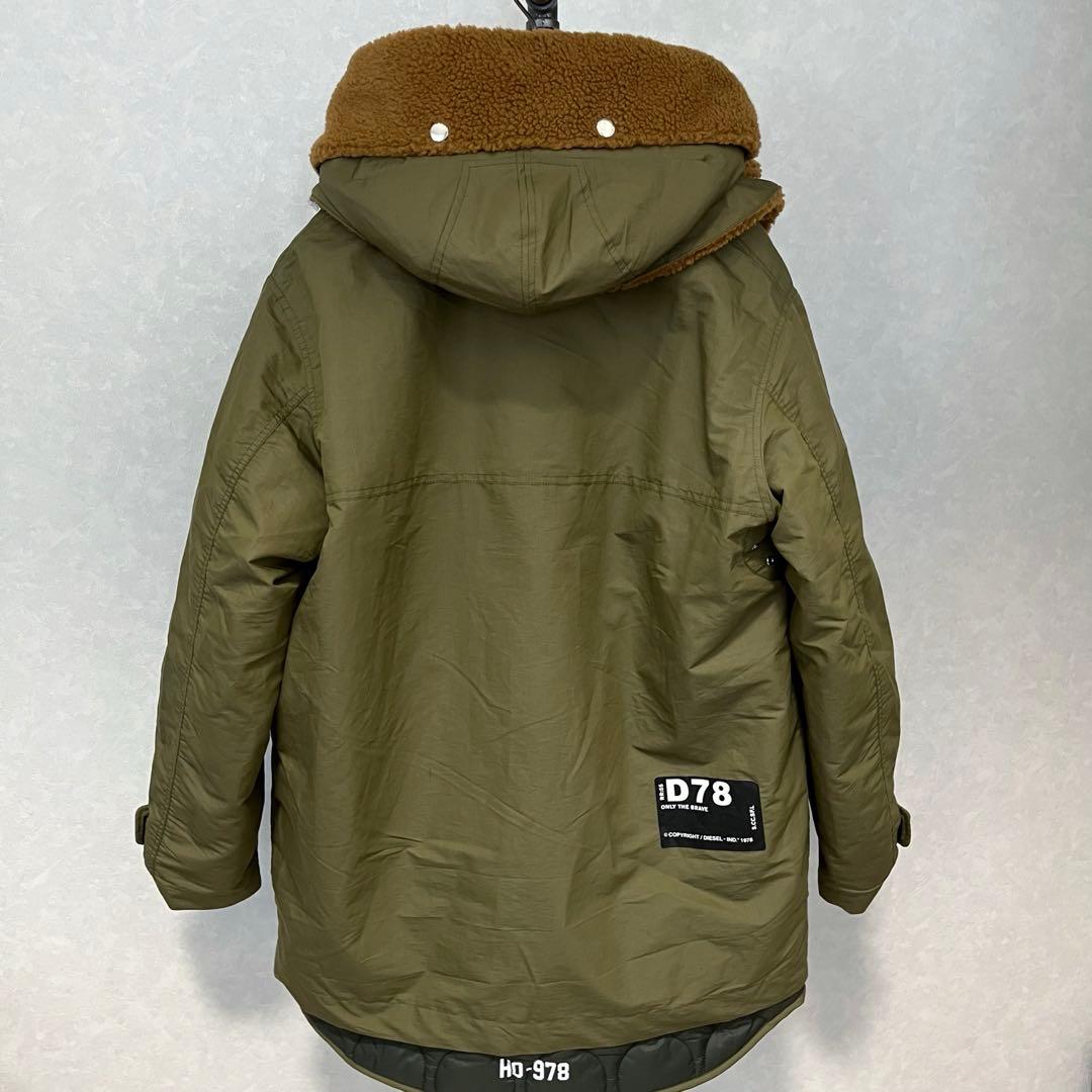 新品＊ディーゼル＊DIESEL＊D78 モッズコート ＊ライナー付＊M＊大きめ