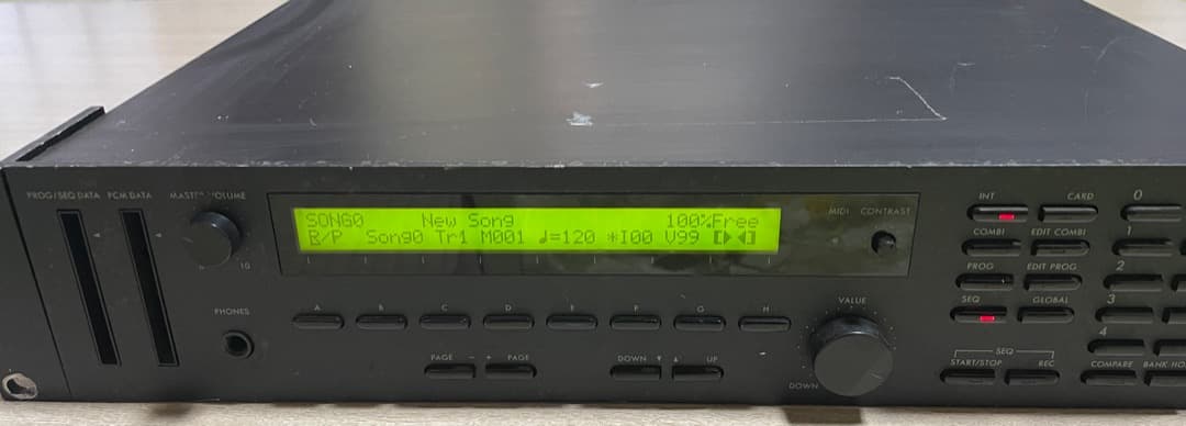 KORG exMIR ワークステーション シンセサイザー