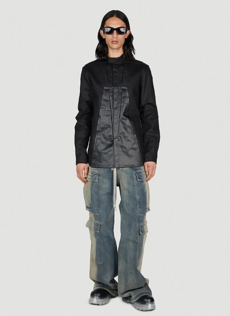 ジャケット・アウター Rick Owens Splintered Panel Jacket 50