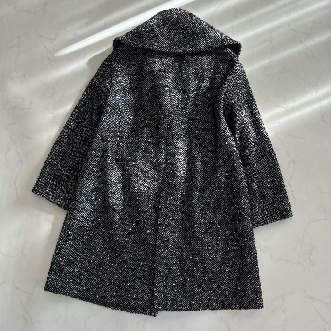 【極美品】23区　ウールロングコート　アルパカ、モヘヤ、アンゴラ混　サイズ40
