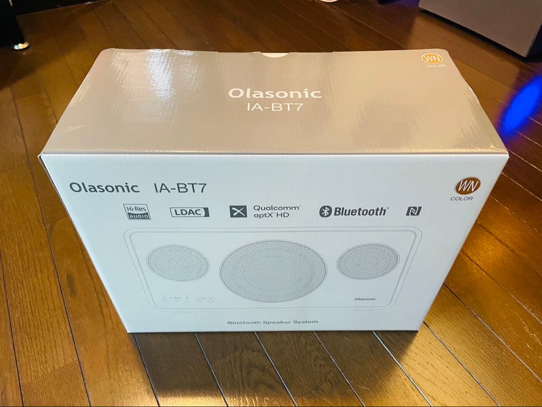 ★未使用★ Olasonic IA-BT7 ワイヤレススピーカー 日本メーカー