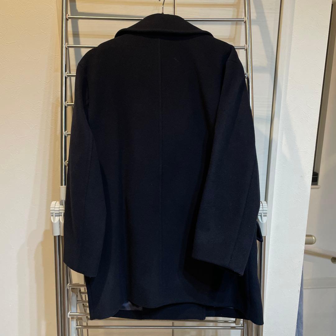 スピックアンドスパン レディース コート ネイビー