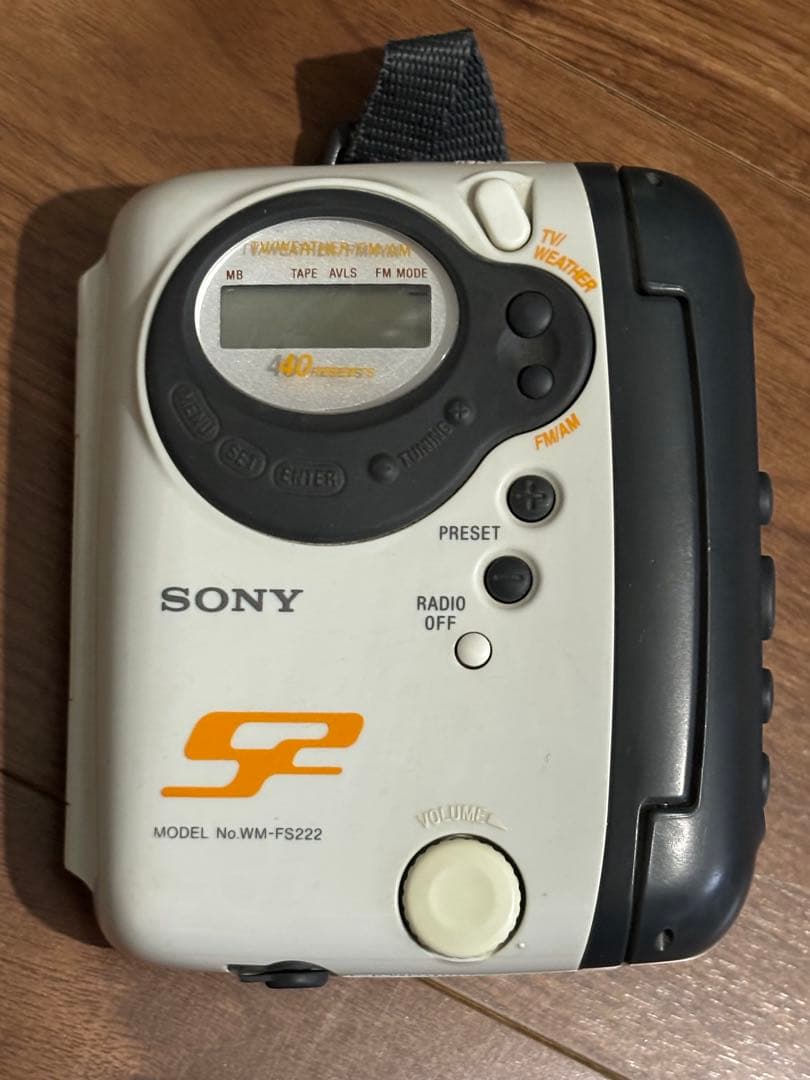 SONY WM-FS222 カセットプレーヤー
