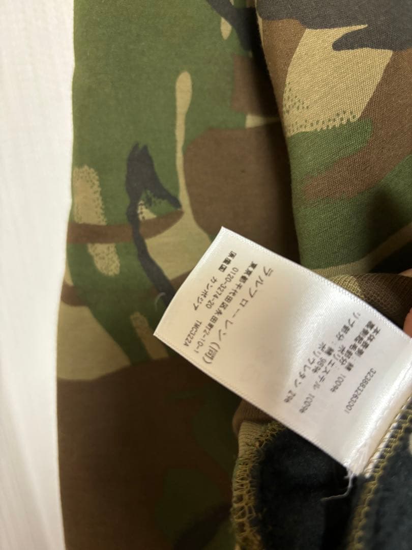 ラルフローレン　カモフラ柄ロゴパーカー　L/G14〜16