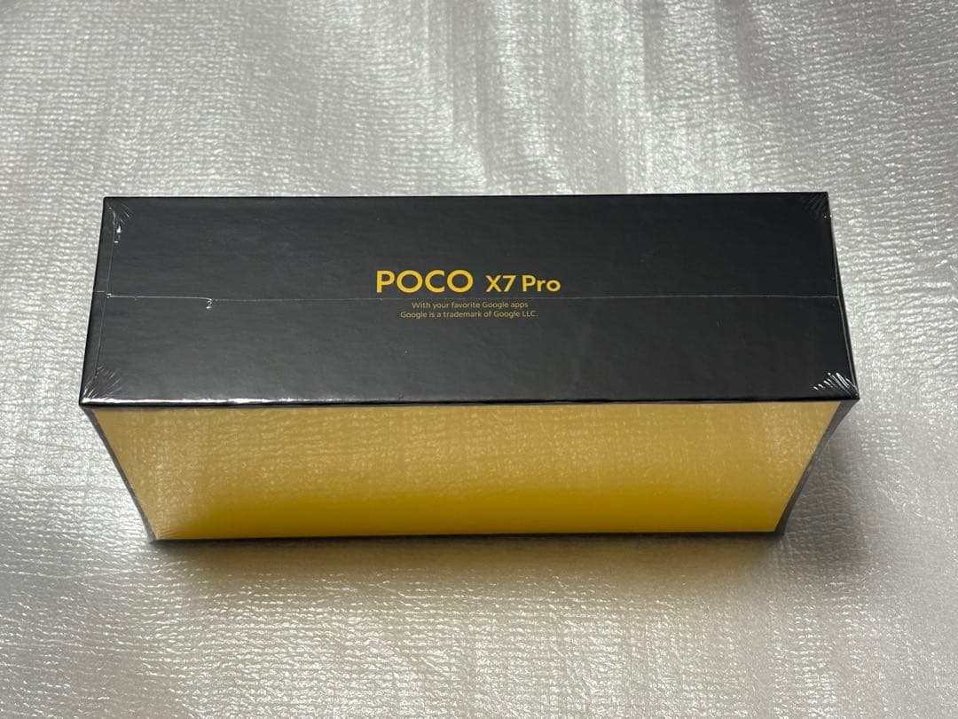 POCO X7 Pro 8G/256GB ブラック　日本語版　新品未開封