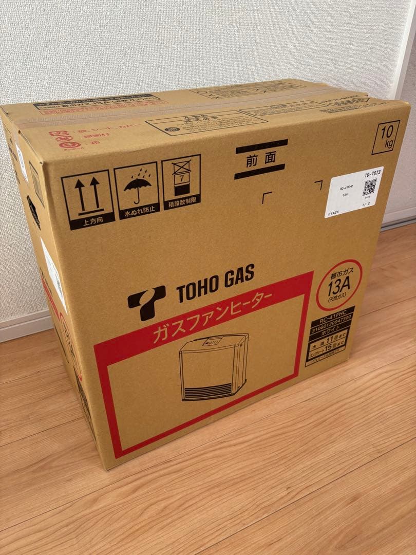 TOHO GAS ガスファンヒーター RC-421FHC
