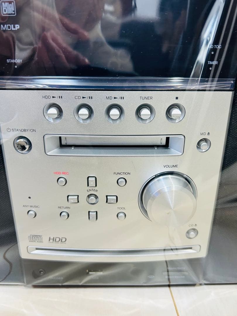 【美品】 ONKYO CD/MD/HDDチューナーアンプ BR-NX8