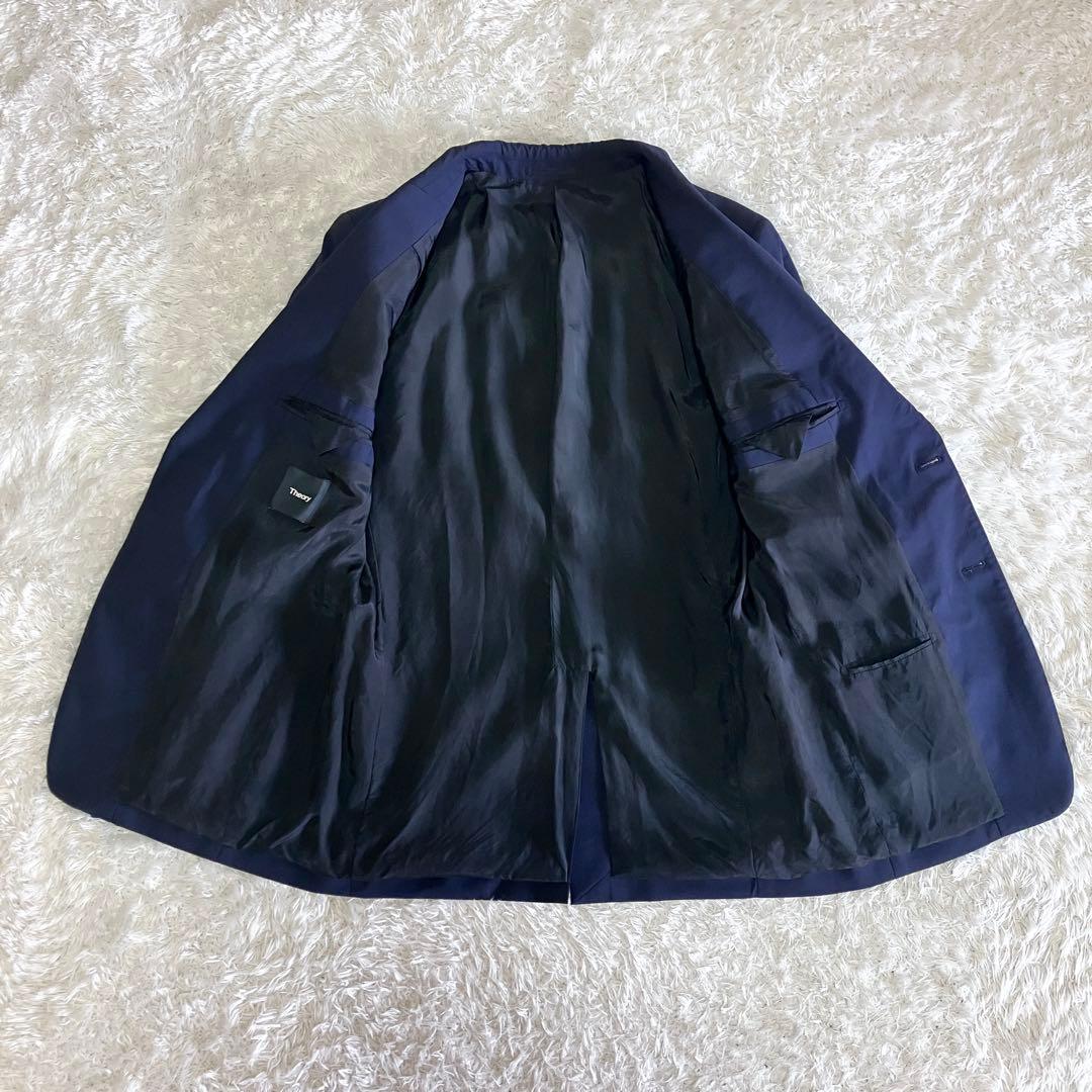 セオリー　テーラードジャケット 23年モデル シングル 2ボタン ネイビー　M