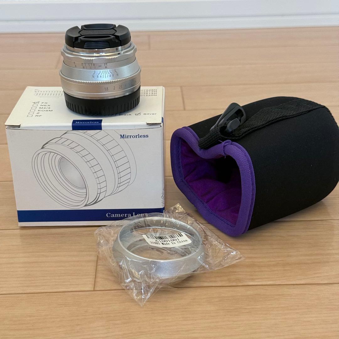 富士フイルムXマウント MF 単焦点レンズ３本セット