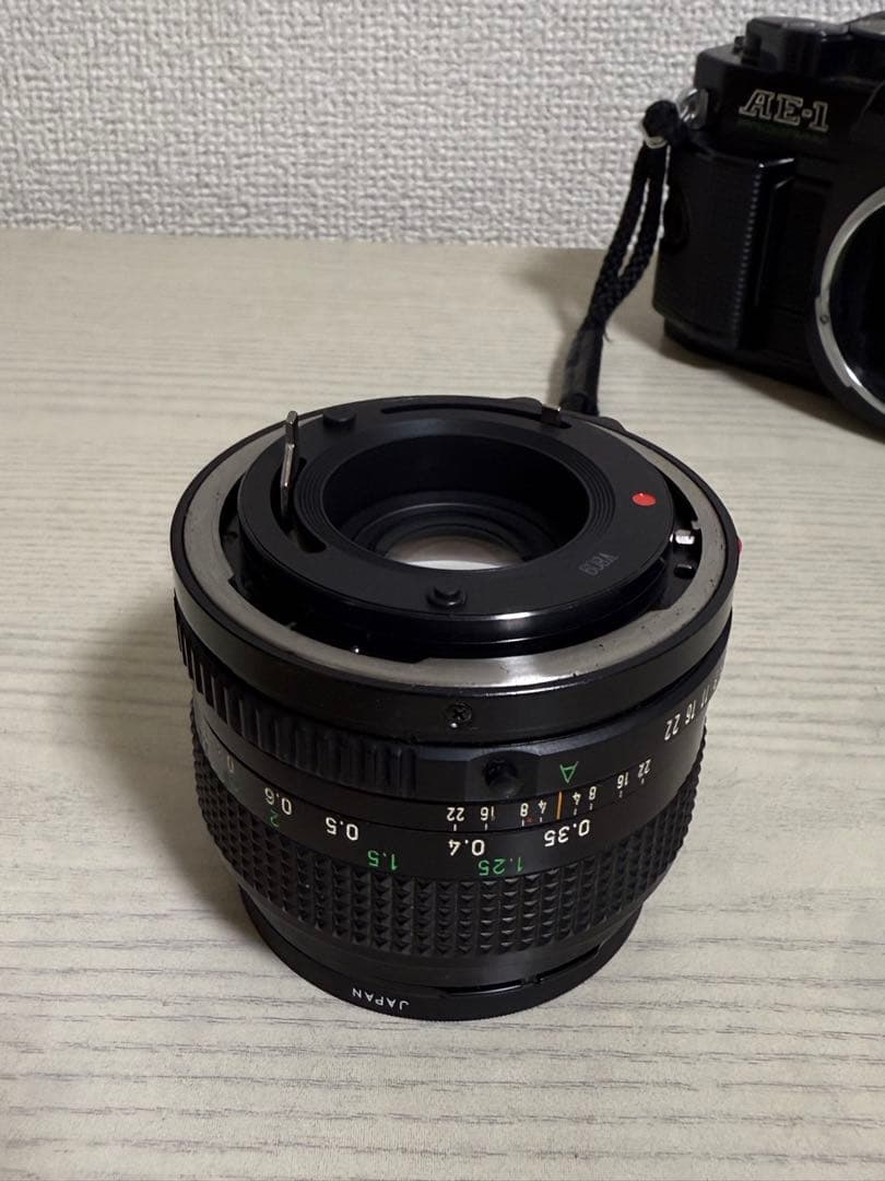 Canon キャノン AE-1 PROGRAM FD 35mm 1:2.8