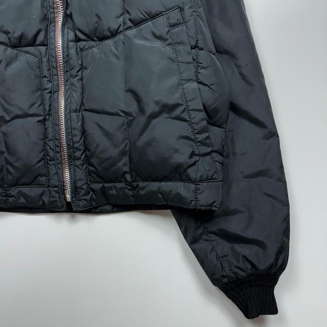 【70s】テンプコ　グースダウン　ジャケット　黒　USA製　ヴィンテージ古着