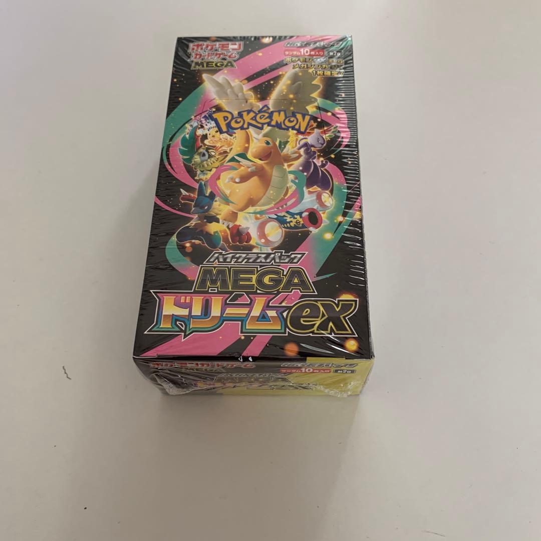 ポケカ MEGAハイクラスパック MEGAドリームex BOX シュリンク付