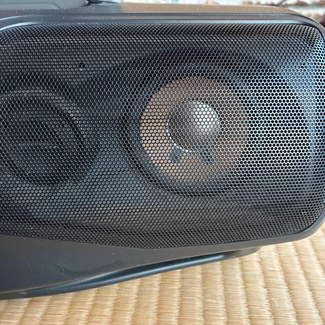 Panasonic ポータブルステレオ CDシステムRX-DT07。コブラトップ