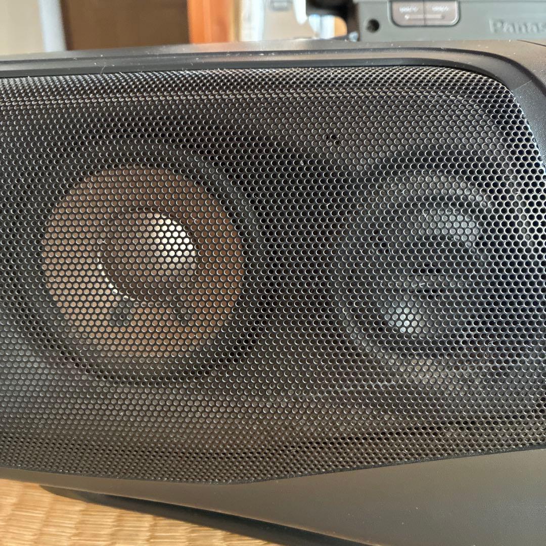 Panasonic ポータブルステレオ CDシステムRX-DT07。コブラトップ