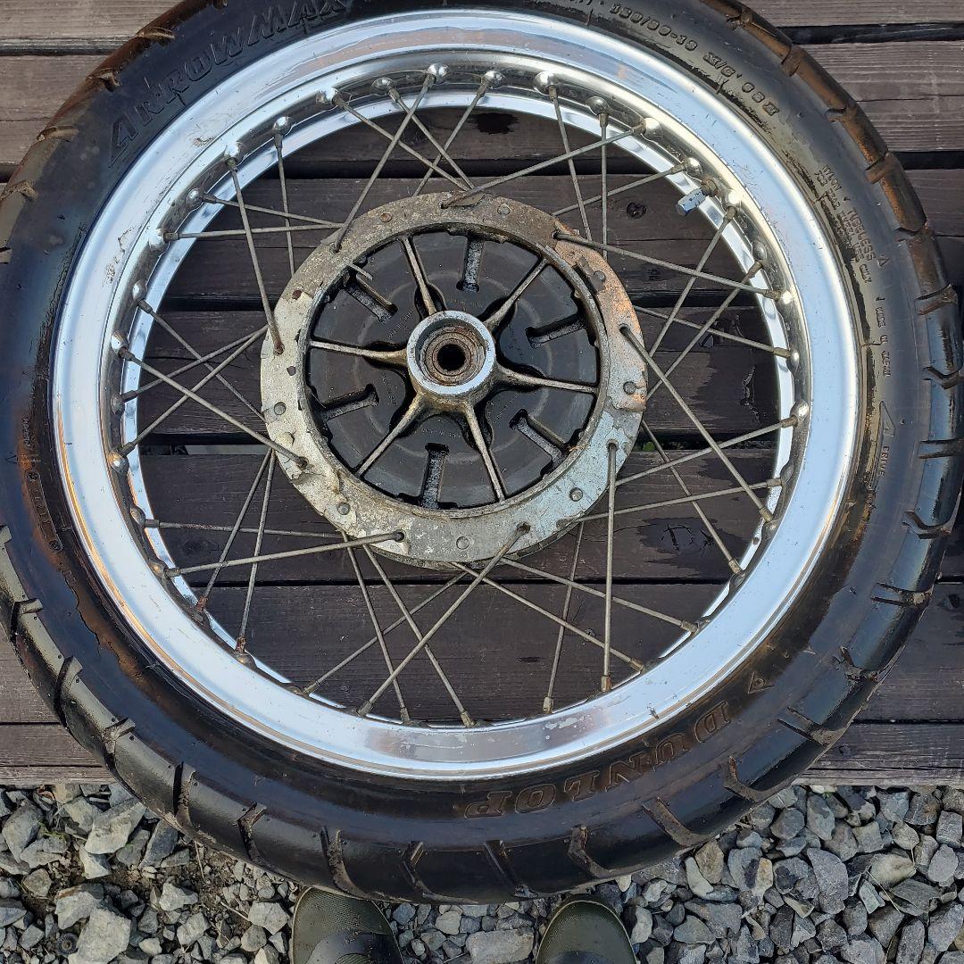 週末限定　gs400 gsx Hリム　スポークホイール　エクセル