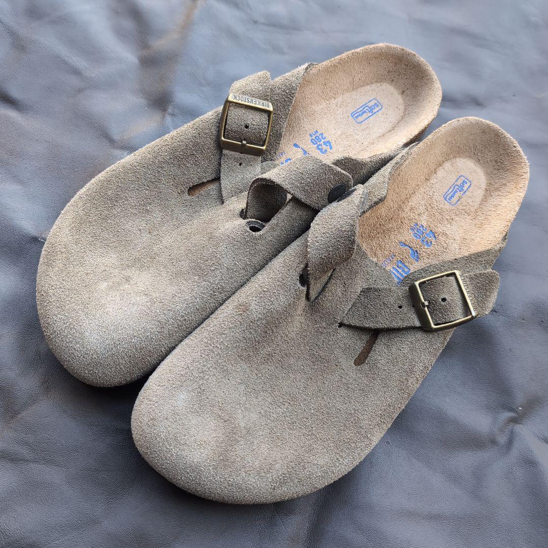 Birkenstock ビルケンシュトックメンズボストン　スエードサンダル 43
