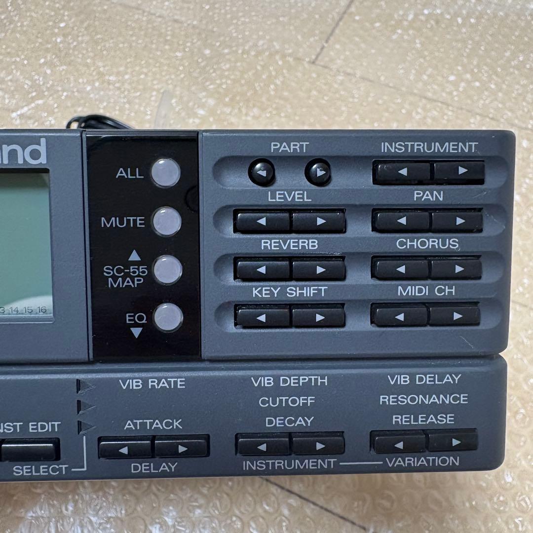 動作品！Roland Sonud Canvas SC-88 音源モジュール