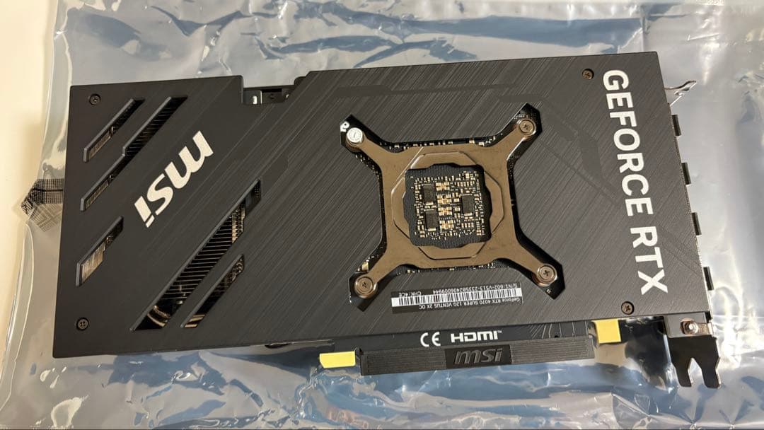 グラフィックボード・グラボ・ビデオカード MSI VENTUS2x GEFORCE RTX 4070 SUPER 12GB