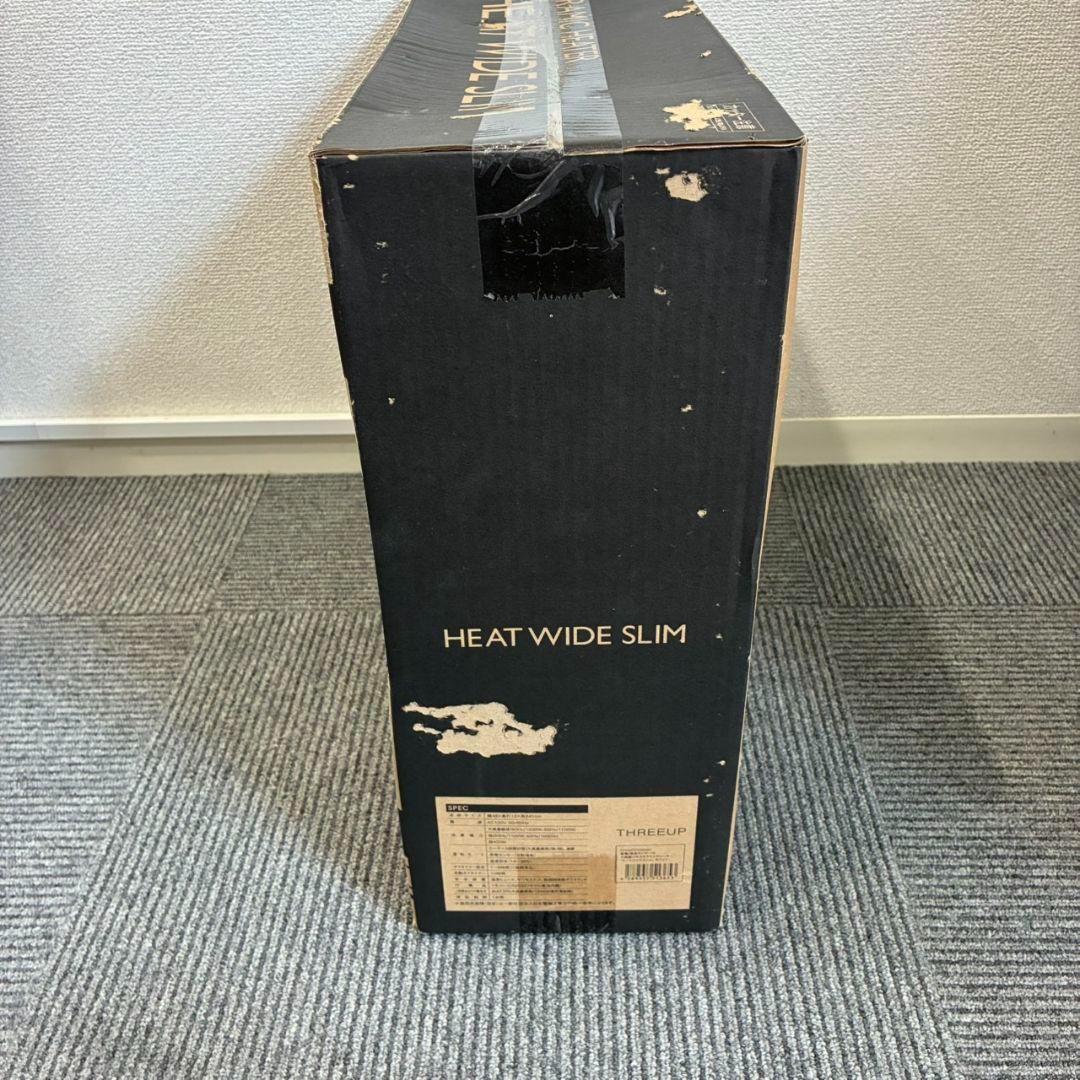 【新品】THREEUP ヒートワイドスリム セラミックヒーター ホワイト