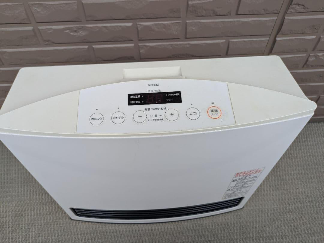 ガスファンヒーター ノーリツ　都市ガス　GFH-4003S-W5