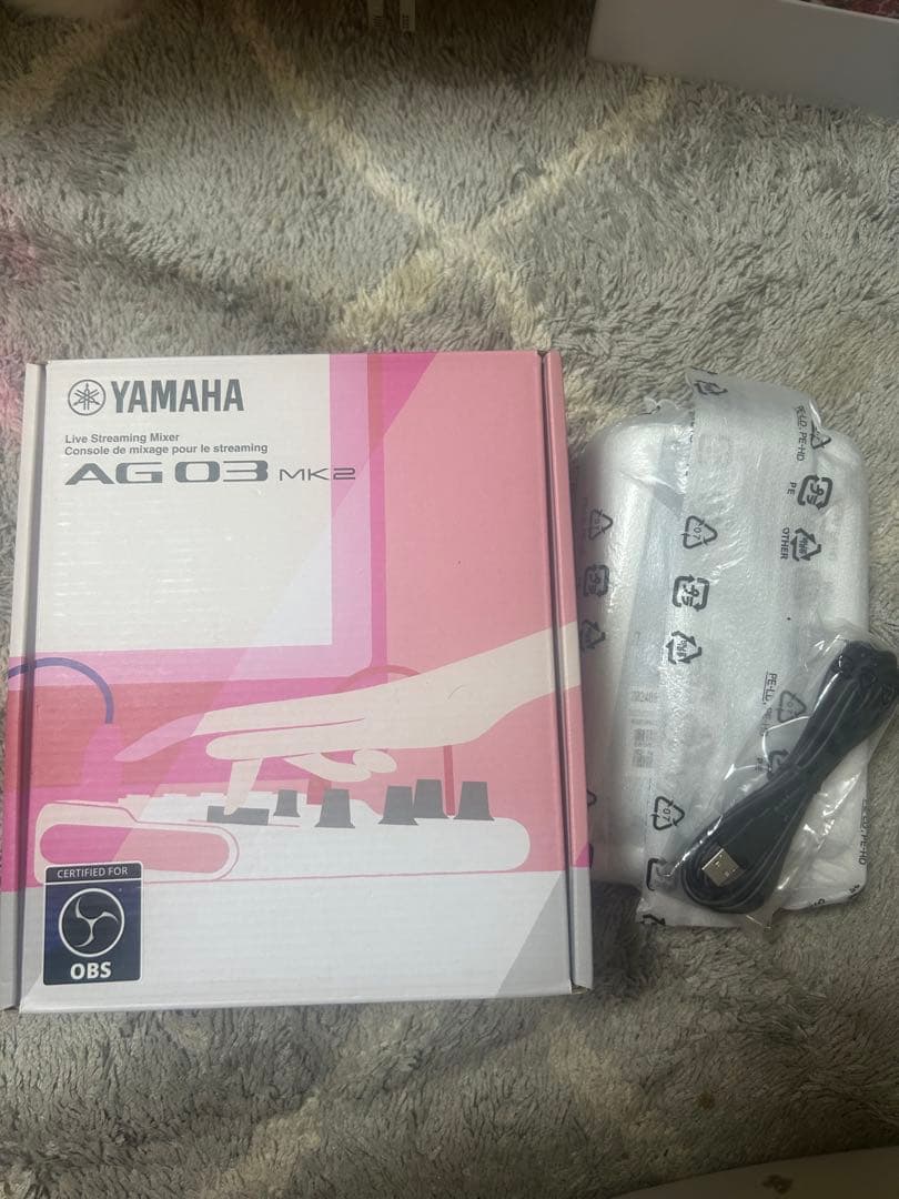 YAMAHA AG03 MK2 ライブストリーミングミキサー