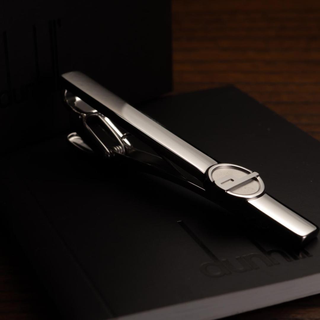 【英国王室御用達】箱あり Dunhill シルバー925 ネクタイピン ダンヒル